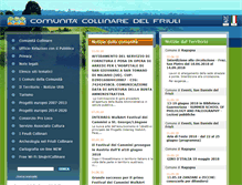 Tablet Screenshot of friulicollinare.it